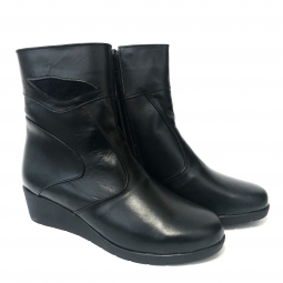 Ghete Dama Negre Talpa - Fabricate in Romania - Mateo Shoes Negru Dimensiune 36