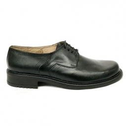 Pantofi de iarna negri barbatesti cu siret. Ghete Politie, IGPR, Jandarmi, Pompieri si Cadre Militare