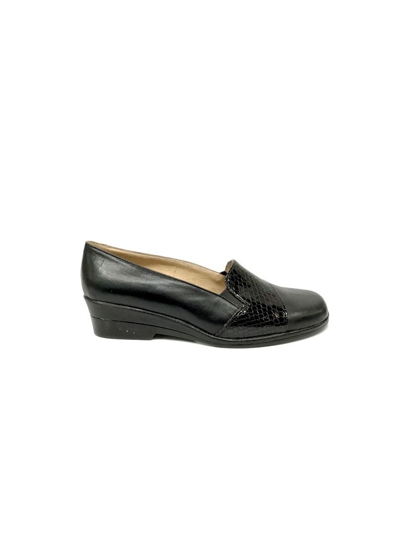 Fantasy domestic drop Pantofi Dama Lati Negri cu Talpa Ortopedica din Piele - Mateo Shoes Culoare  Negru Dimensiune 36