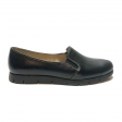 Pantofi dama sport casual negri Flores, Piele Naturala